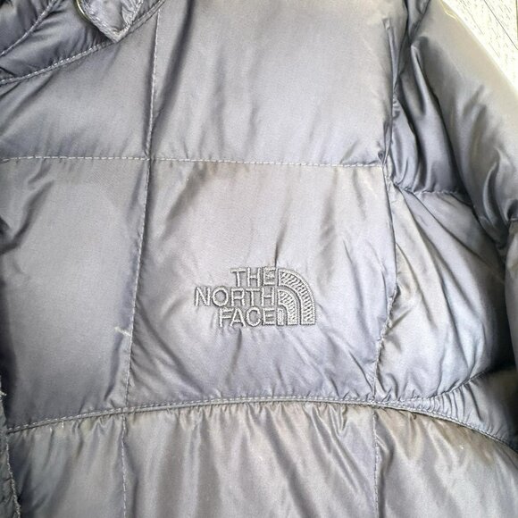 The North Face 600 Quilted Down Fill Parka Womens Size XL Long Winter Coat - Picture 2 of 10